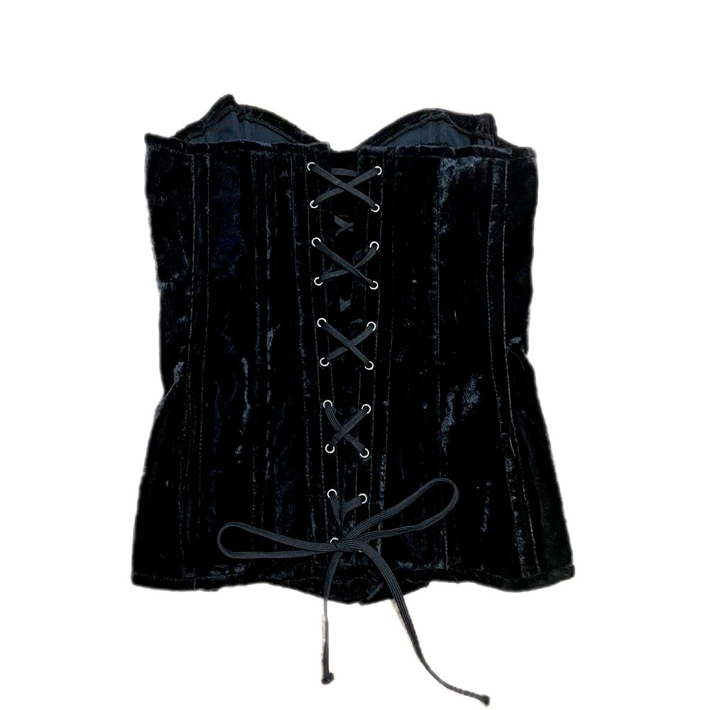 Black Velvet Corset